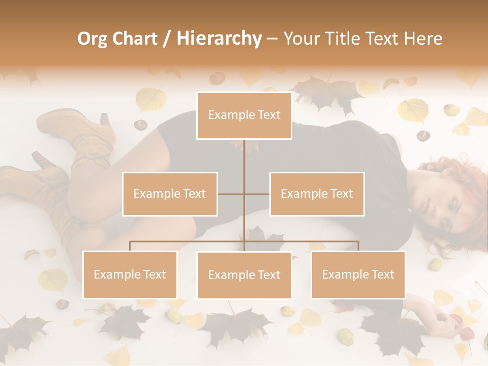 Woman Laying Down PowerPoint Template
