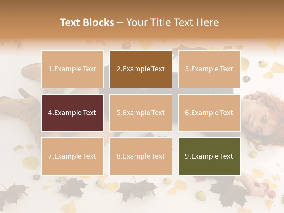 Woman Laying Down PowerPoint Template