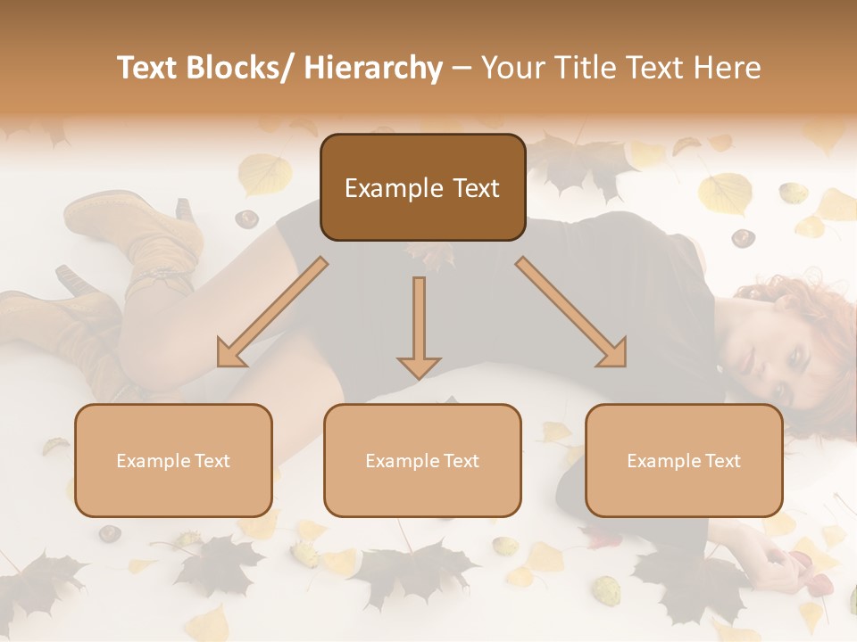 Woman Laying Down PowerPoint Template