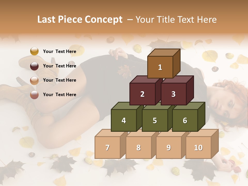 Woman Laying Down PowerPoint Template