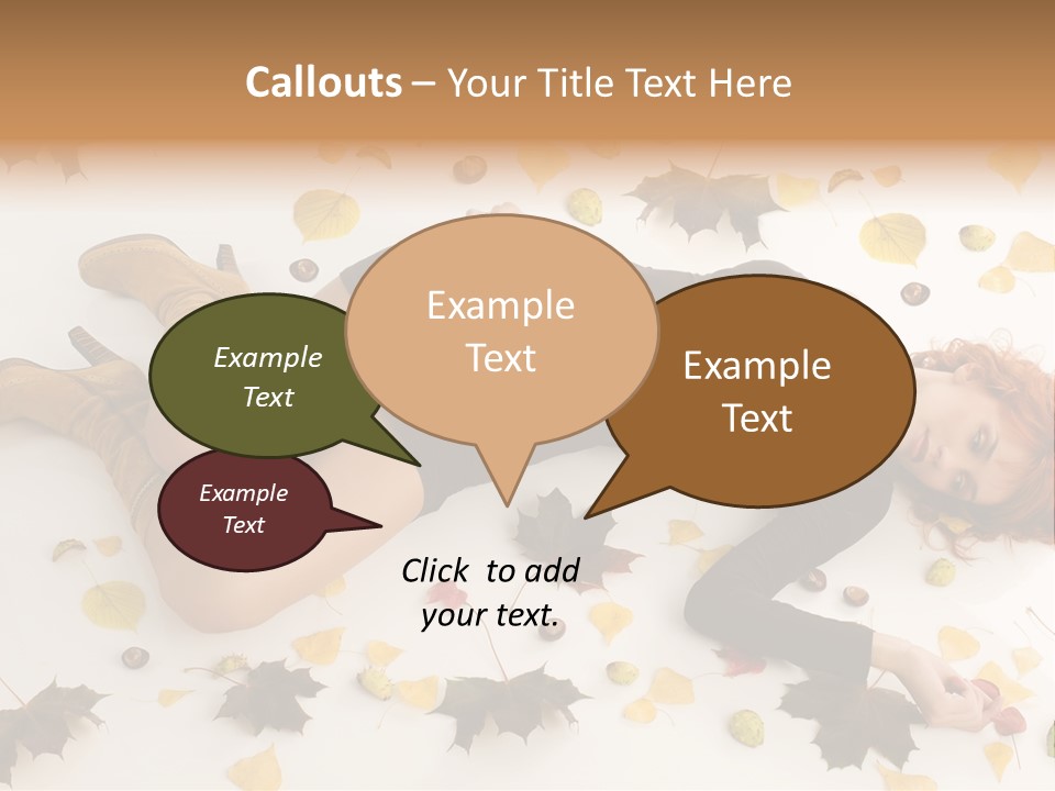 Woman Laying Down PowerPoint Template