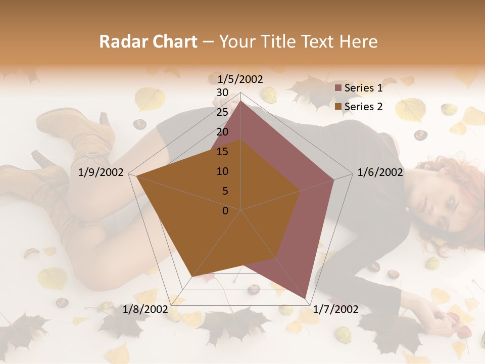 Woman Laying Down PowerPoint Template