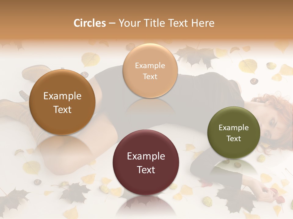 Woman Laying Down PowerPoint Template