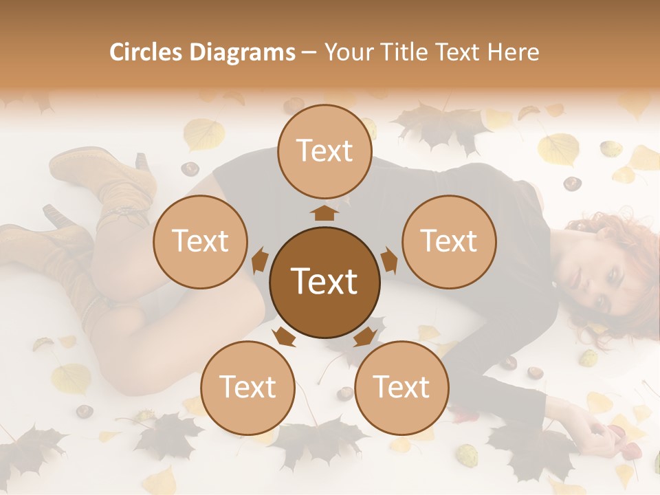 Woman Laying Down PowerPoint Template