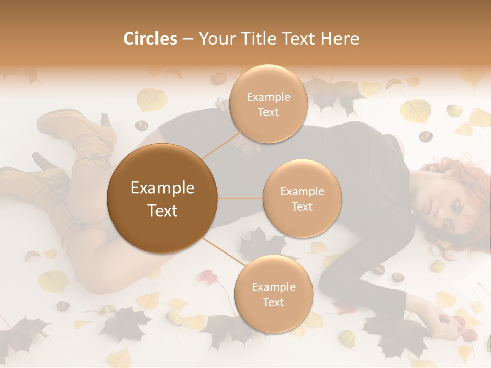 Woman Laying Down PowerPoint Template