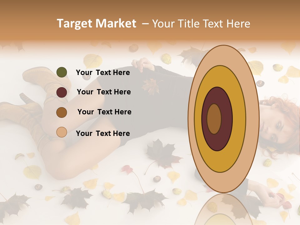 Woman Laying Down PowerPoint Template