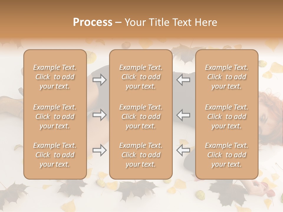 Woman Laying Down PowerPoint Template