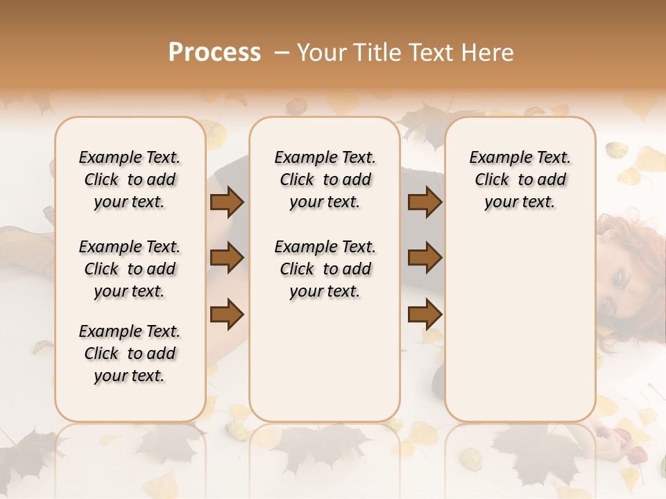 Woman Laying Down PowerPoint Template