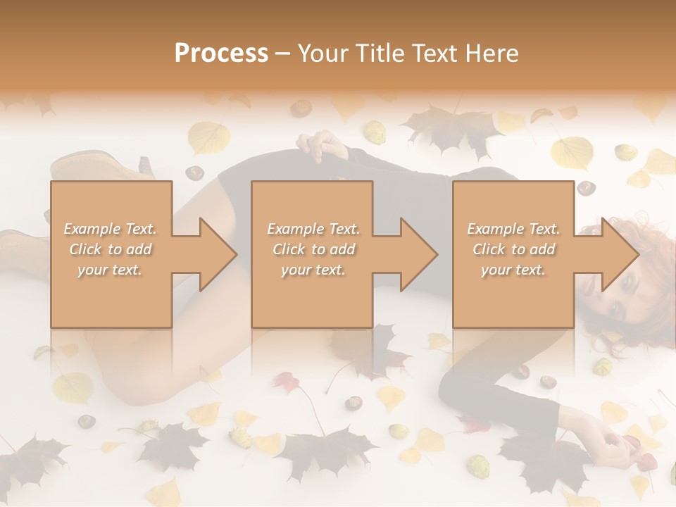 Woman Laying Down PowerPoint Template