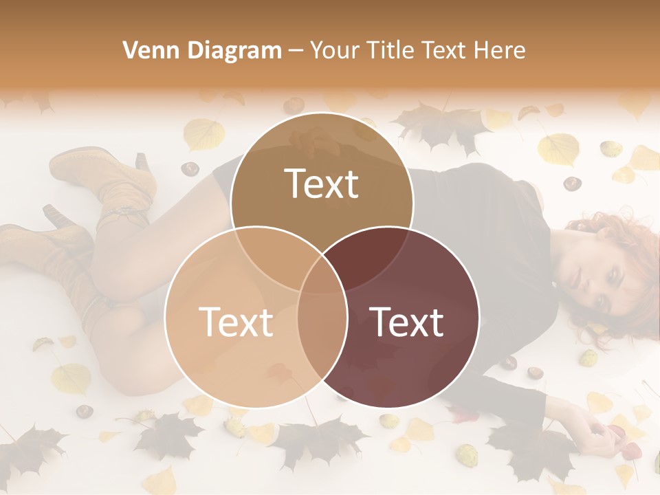 Woman Laying Down PowerPoint Template