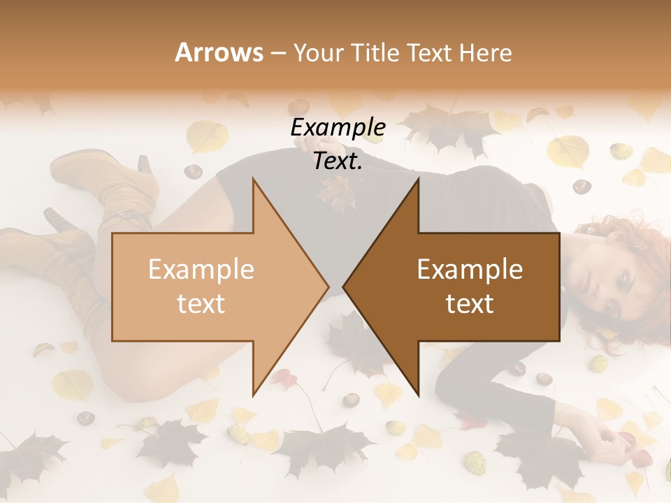 Woman Laying Down PowerPoint Template