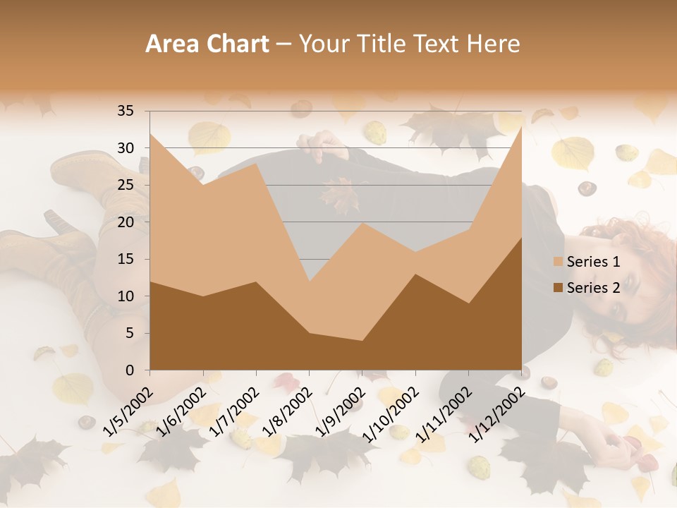 Woman Laying Down PowerPoint Template