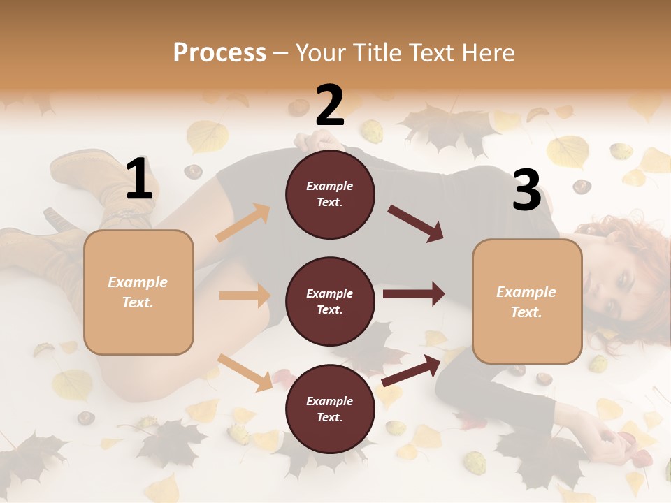 Woman Laying Down PowerPoint Template