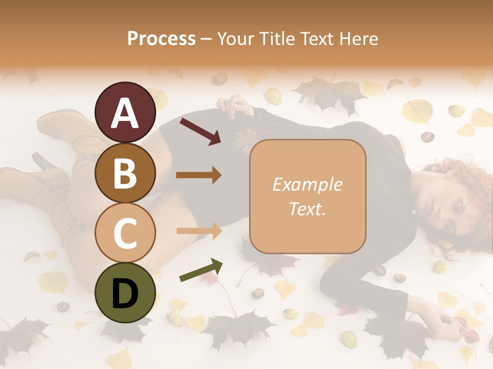 Woman Laying Down PowerPoint Template