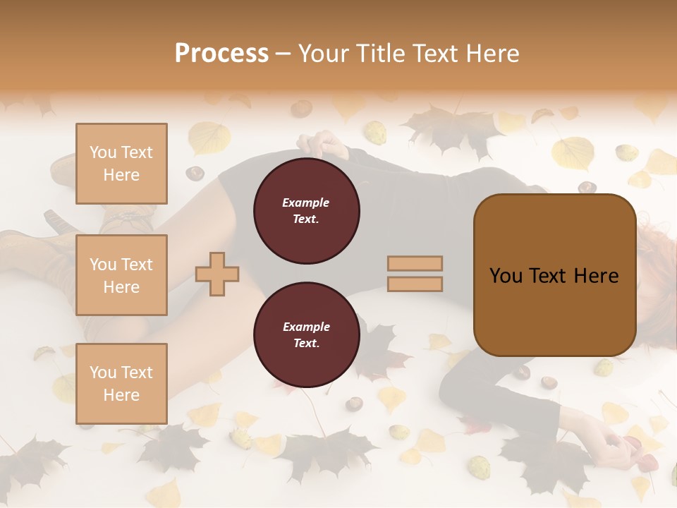 Woman Laying Down PowerPoint Template