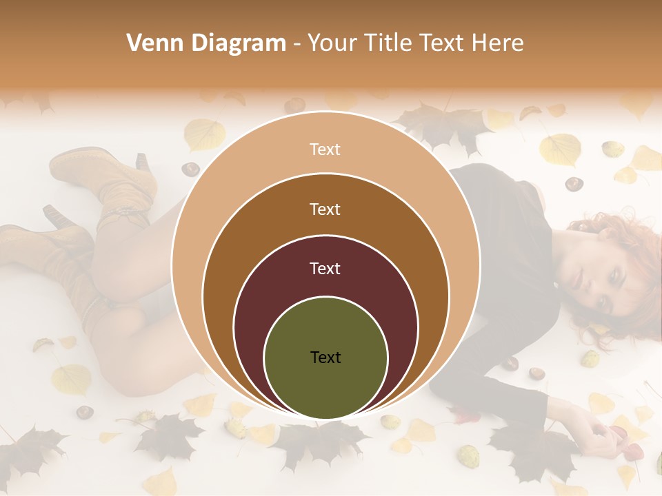 Woman Laying Down PowerPoint Template