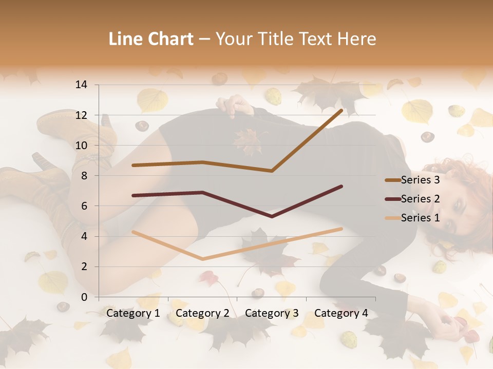 Woman Laying Down PowerPoint Template
