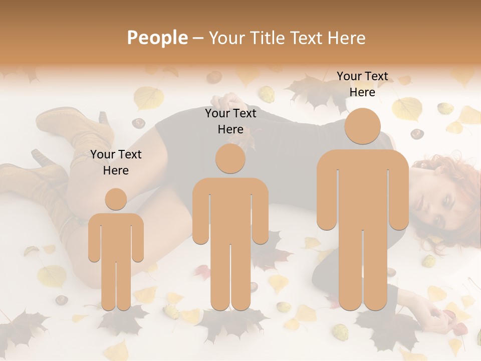 Woman Laying Down PowerPoint Template