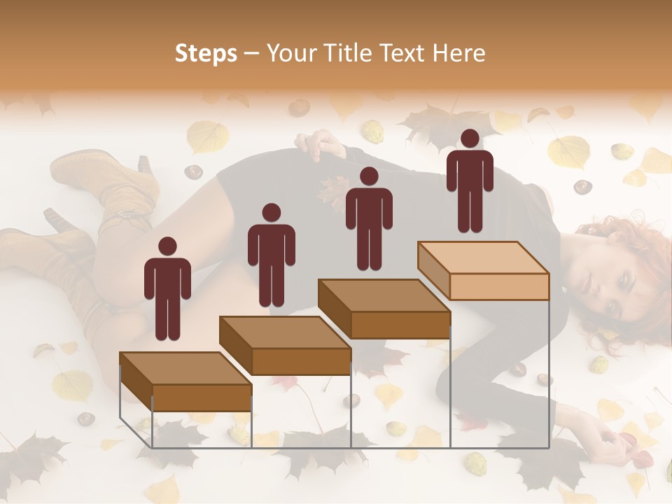 Woman Laying Down PowerPoint Template