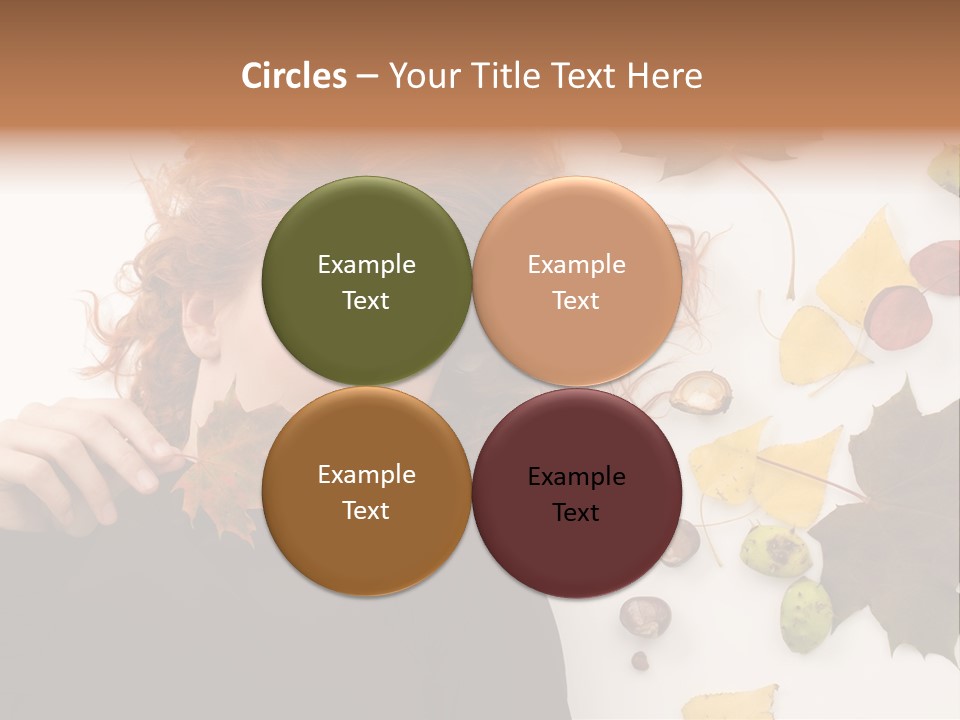 Cute Fashion Woman PowerPoint Template