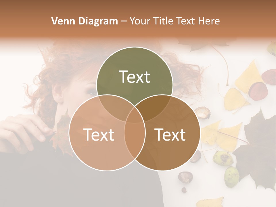 Cute Fashion Woman PowerPoint Template