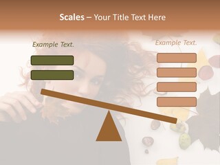 Cute Fashion Woman PowerPoint Template