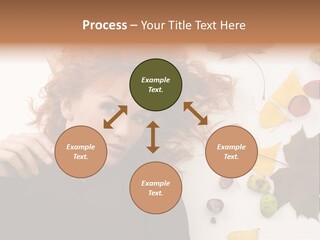 Cute Fashion Woman PowerPoint Template