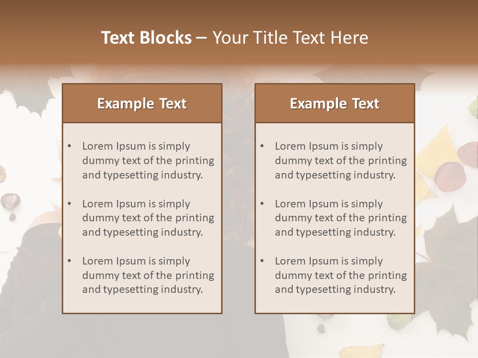 Attractive Smile Redhead PowerPoint Template