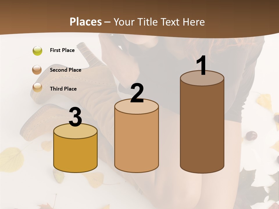 People Leaf Redhead PowerPoint Template