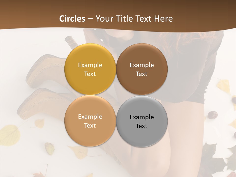 People Leaf Redhead PowerPoint Template