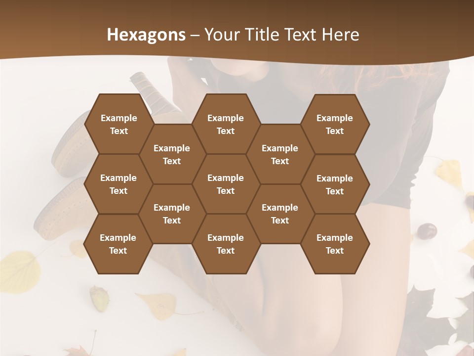 People Leaf Redhead PowerPoint Template