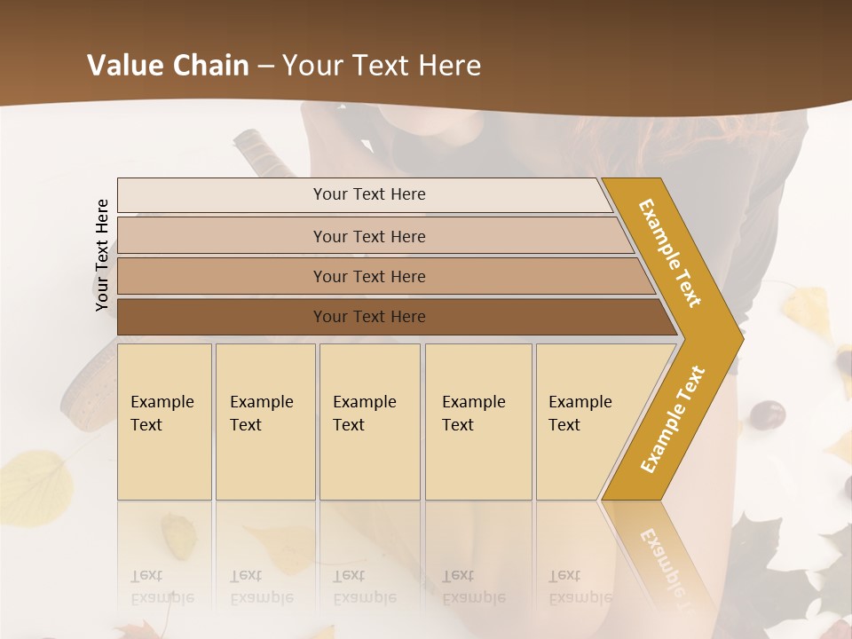 People Leaf Redhead PowerPoint Template