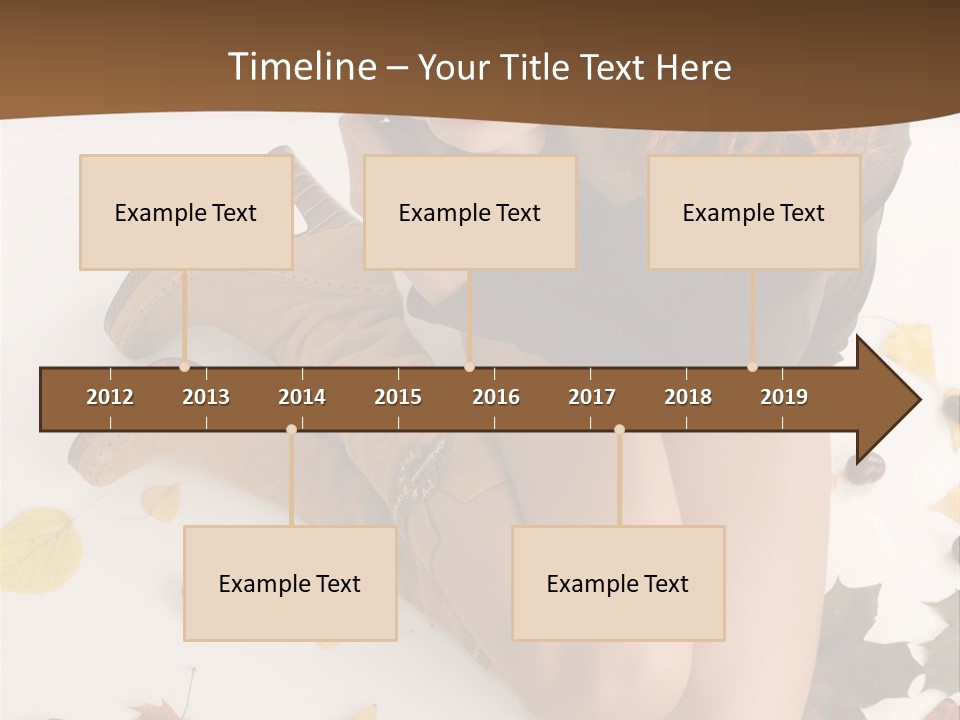 People Leaf Redhead PowerPoint Template