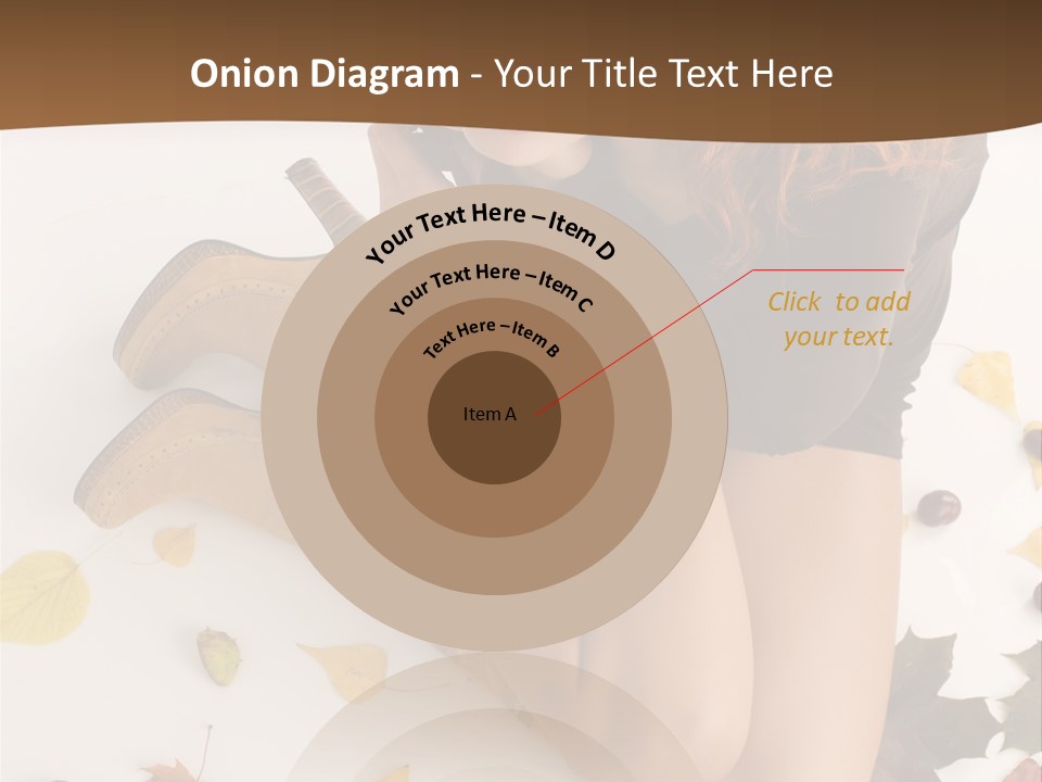 People Leaf Redhead PowerPoint Template