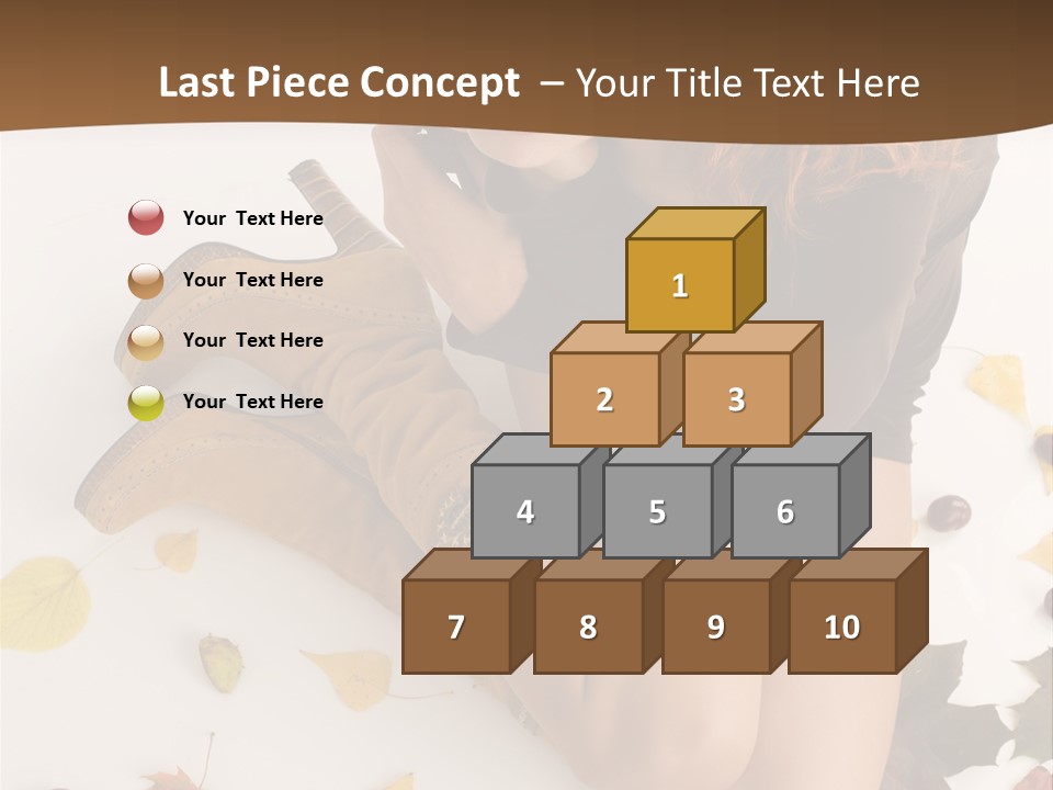 People Leaf Redhead PowerPoint Template