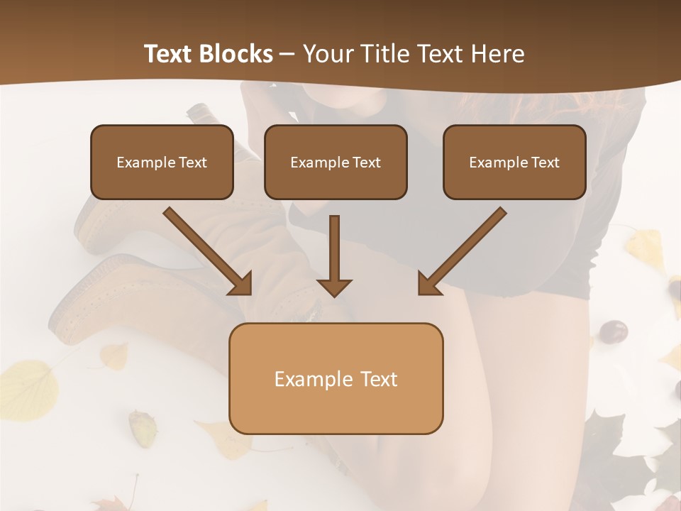 People Leaf Redhead PowerPoint Template