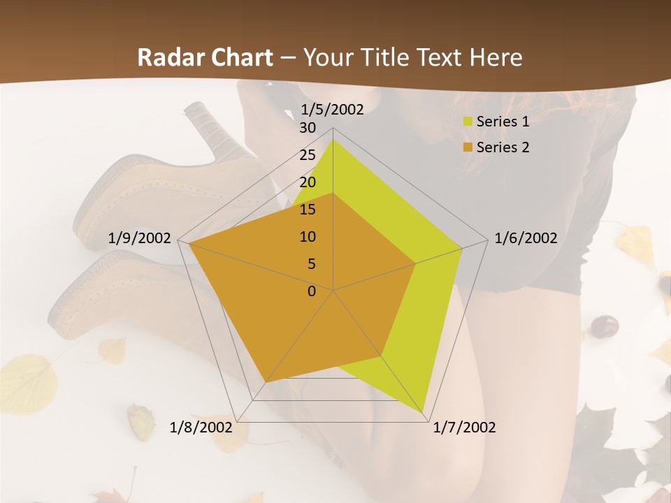 People Leaf Redhead PowerPoint Template