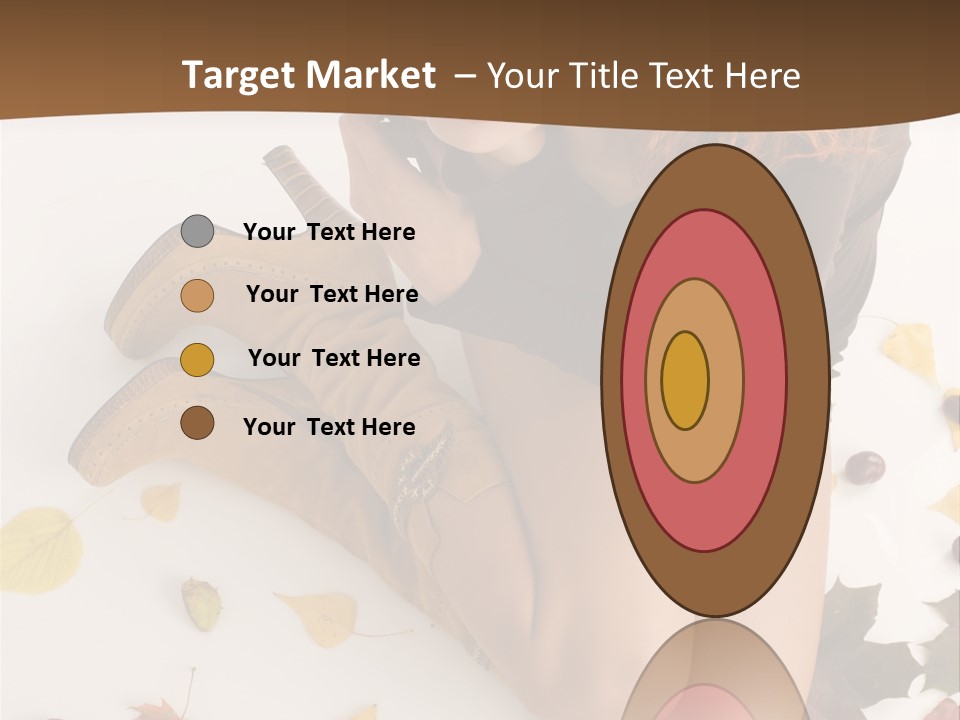 People Leaf Redhead PowerPoint Template