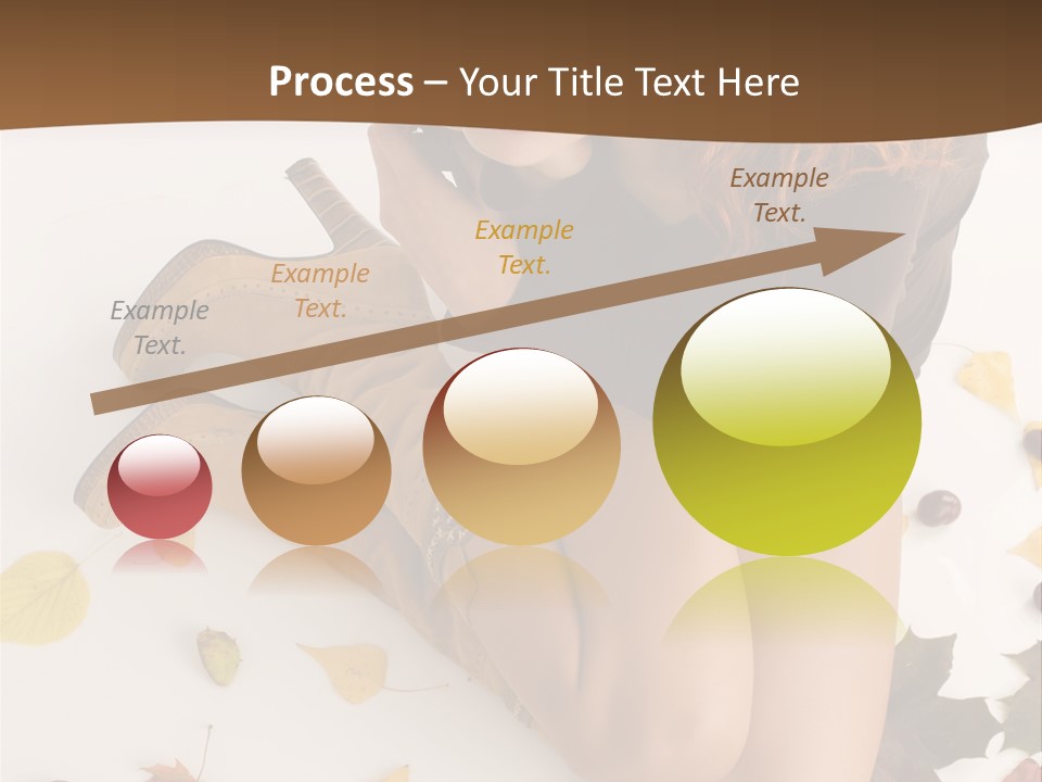 People Leaf Redhead PowerPoint Template