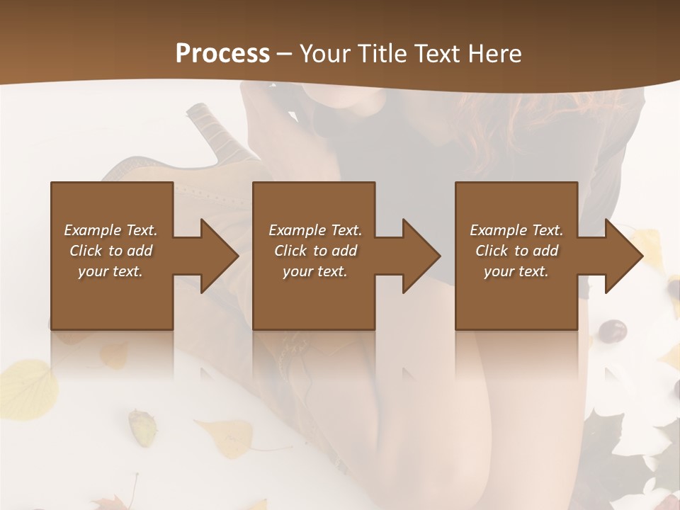 People Leaf Redhead PowerPoint Template