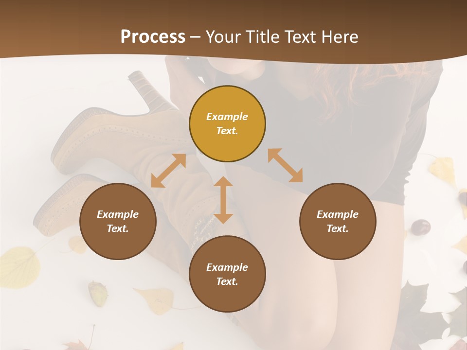 People Leaf Redhead PowerPoint Template