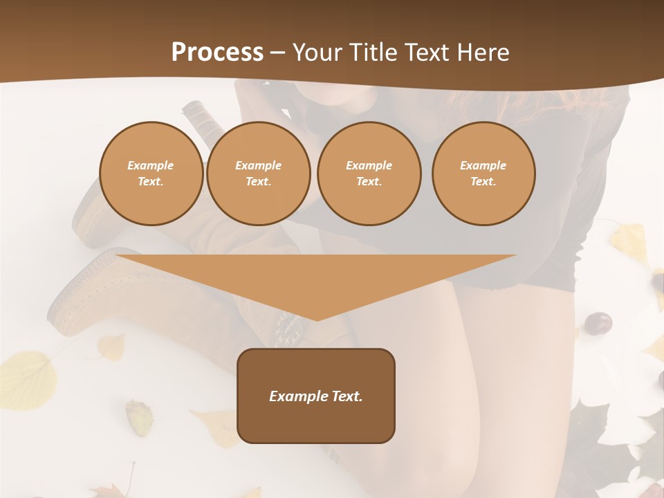 People Leaf Redhead PowerPoint Template