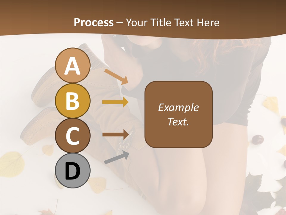 People Leaf Redhead PowerPoint Template