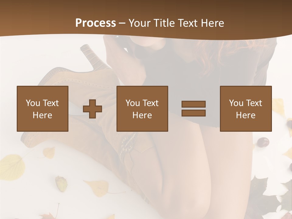 People Leaf Redhead PowerPoint Template