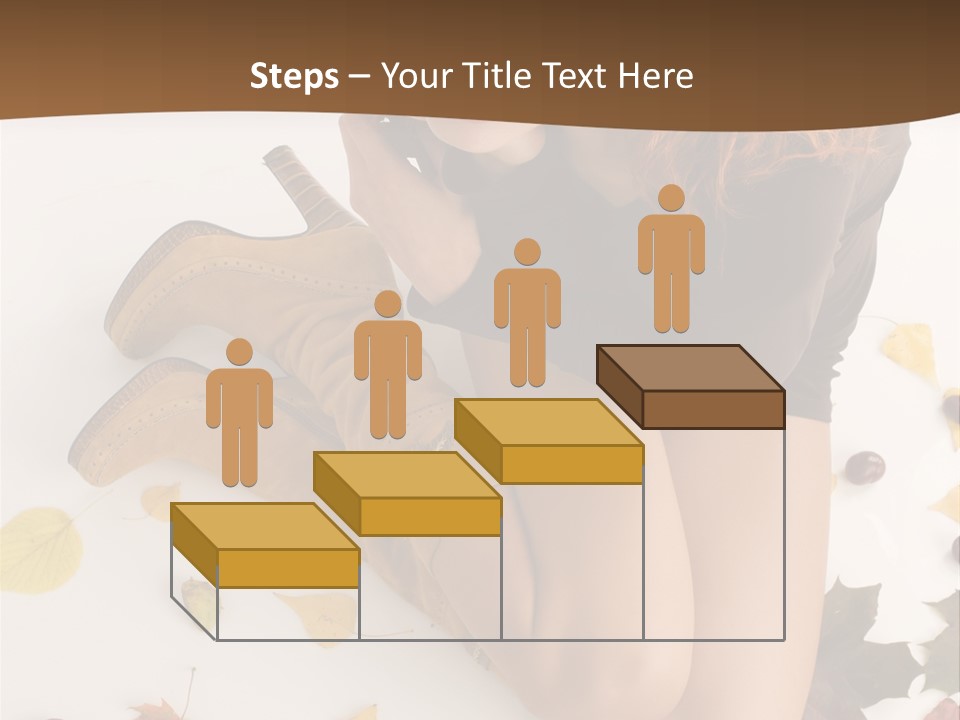 People Leaf Redhead PowerPoint Template