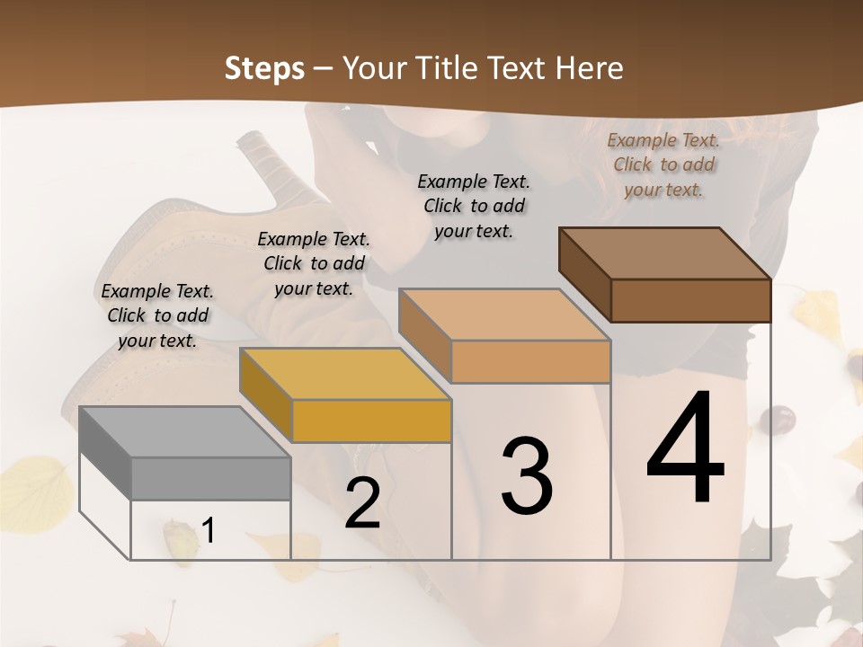 People Leaf Redhead PowerPoint Template