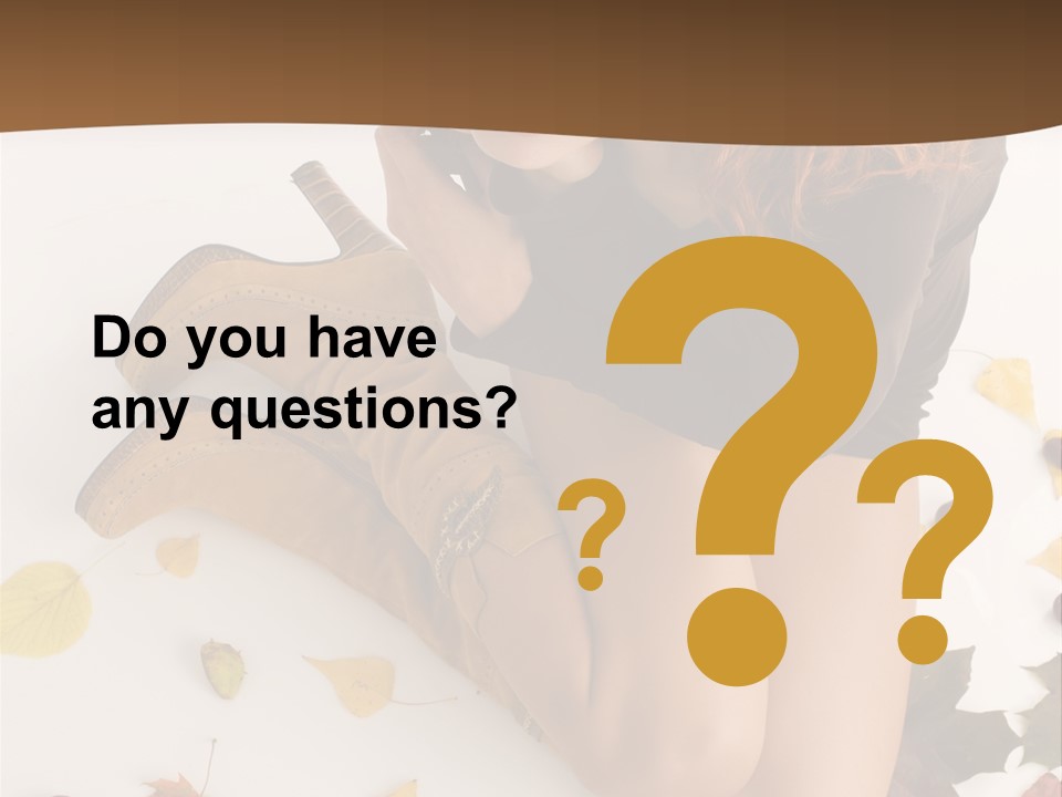 People Leaf Redhead PowerPoint Template