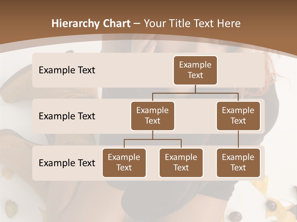 White Fashion Portrait PowerPoint Template