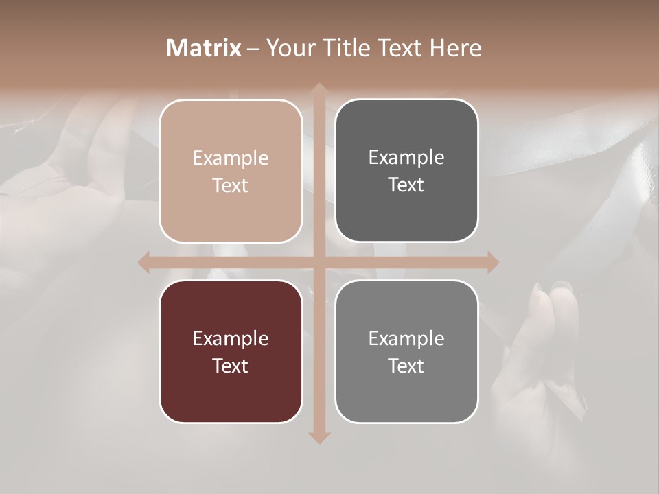 Reflections Portrait PowerPoint Template