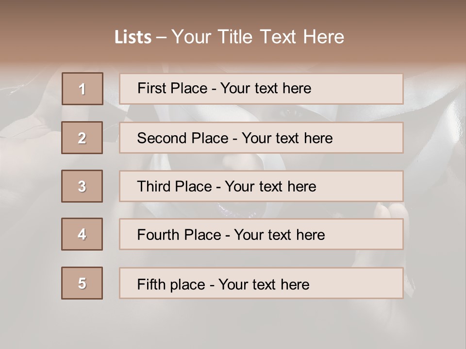 Reflections Portrait PowerPoint Template